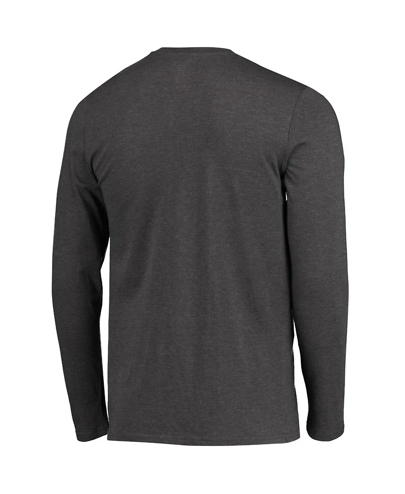 Men's Concepts Sport Green, Heathered Charcoal Colorado State Rams Meter Long Sleeve T-shirt and Pants Sleep Set