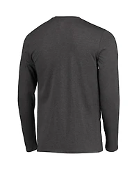 Men's Concepts Sport Green, Heathered Charcoal Colorado State Rams Meter Long Sleeve T-shirt and Pants Sleep Set