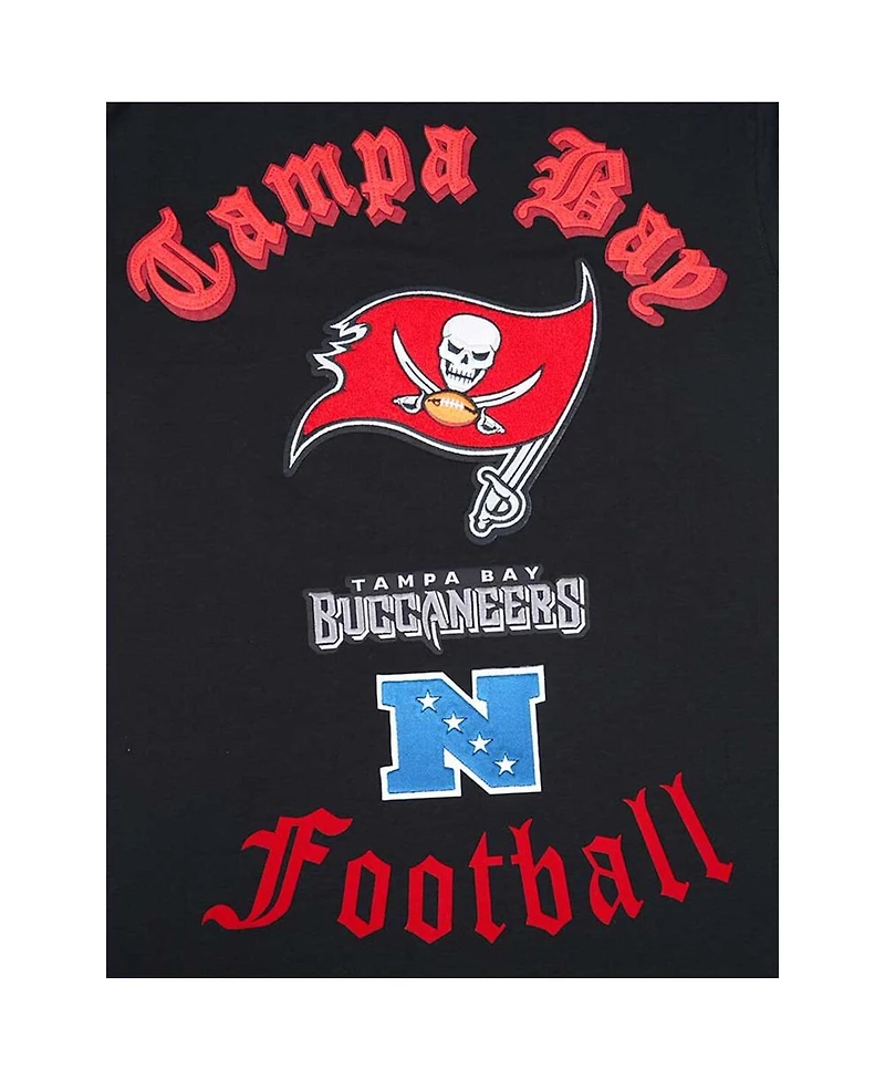 Men's Pro Standard Black Tampa Bay Buccaneers Old English T-shirt