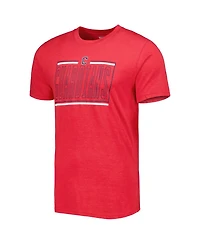 Men's Concepts Sport Navy, Red Cleveland Guardians Meter T-shirt and Shorts Sleep Set