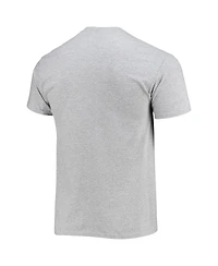 Men's Checkered Flag Sports Heathered Gray Wood Brothers Racing Vintage-Inspired T-shirt