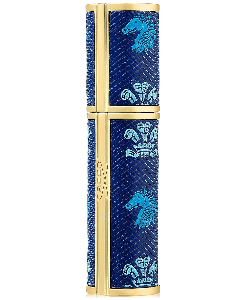 Creed Leather Refillable Travel Atomizer Blue