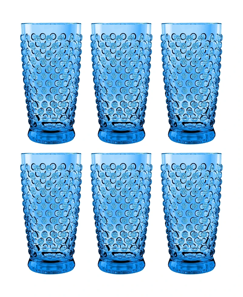 Abode Homewares Hobnail Jumbo Set of 6