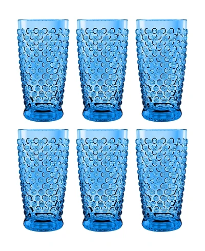 Abode Homewares Hobnail Jumbo Set of 6