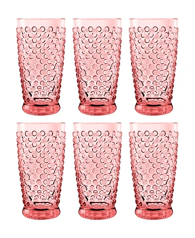 Abode Homewares Hobnail Jumbo Set of 6