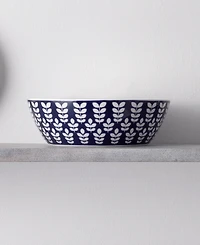 Noritake Bluefjord 10.25" Round Vegetable Bowl