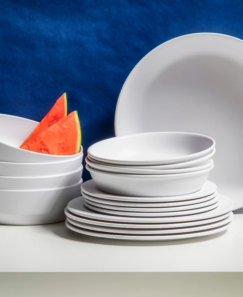 Abode Homewares Edge Matte Dinner Bowl Set of 6