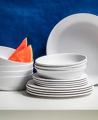 Abode Homewares Edge Matte Dinner Bowl Set of 6