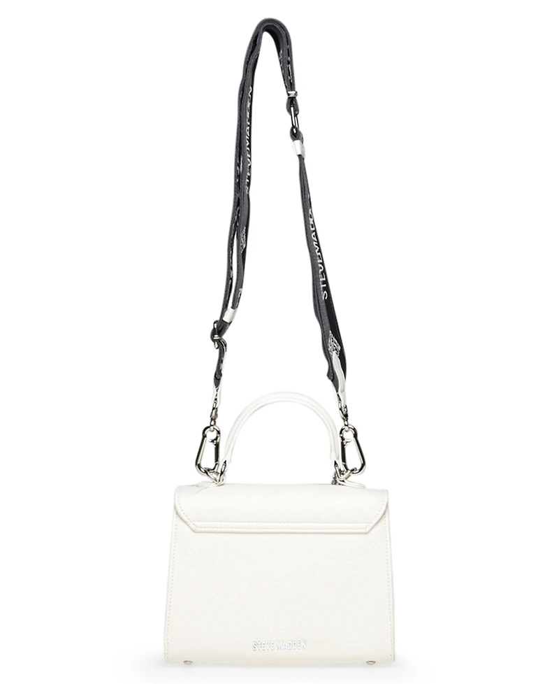 Steve Madden Blattuca Logo Plaque Crossbody Bag