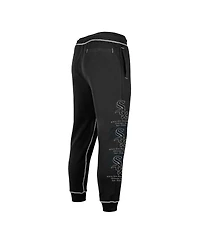 Men's New Era Black Chicago White Sox Team Split Jogger Pants
