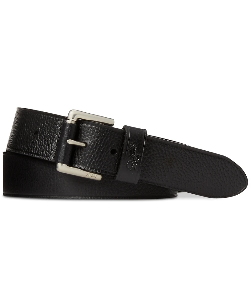 Polo Ralph Lauren Men's Signature Pony Leather Belt