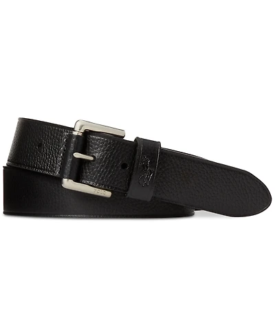 Polo Ralph Lauren Men's Signature Pony Leather Belt