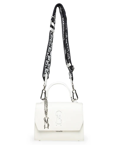 Steve Madden Blattuca Logo Plaque Crossbody Bag