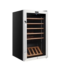 Whynter 34 Bottle Freestanding Stainless Steel Refrigerator With Digital Control