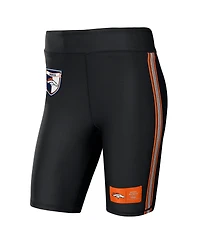 Women's Wear by Erin Andrews Black Denver Broncos Biker Shorts