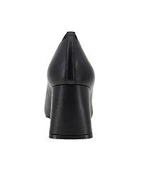Gentle Souls Women's Dionne Block Heel Pointy Toe Pumps