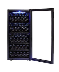 Whynter 124 Bottle Freestanding Wine Cabinet Refrigerator