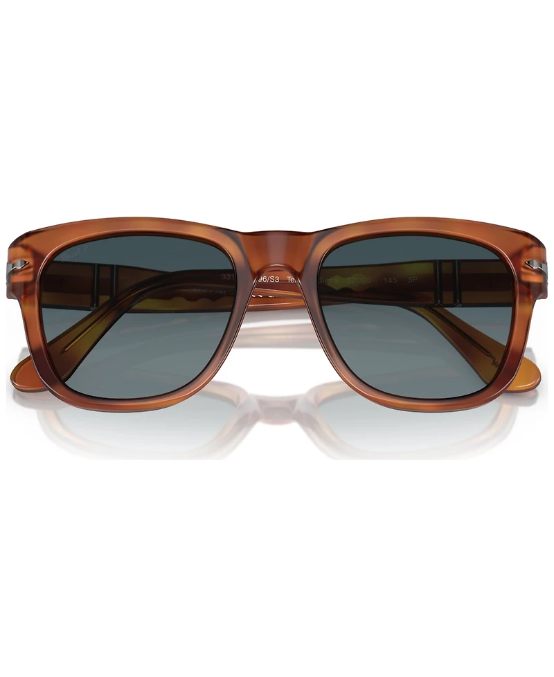 Persol Unisex Polarized Sunglasses, 0PO3313S96S352W 52