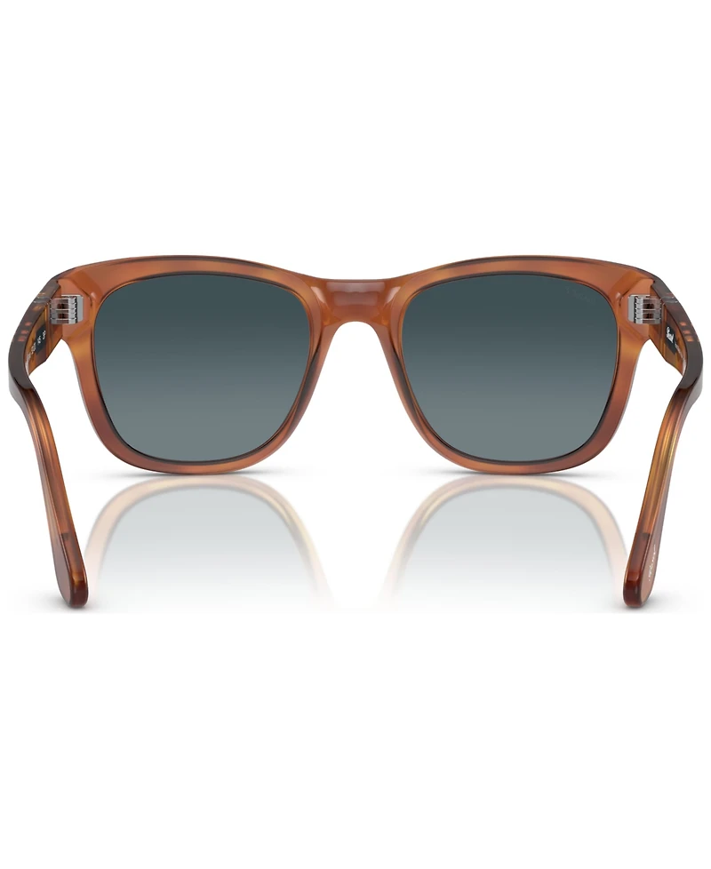 Persol Unisex Polarized Sunglasses, 0PO3313S96S352W 52