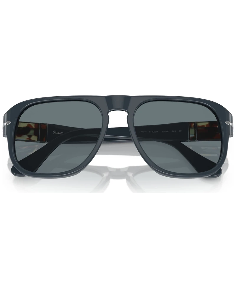 Persol Unisex Polarized Sunglasses, 0PO3310S11893R57W 57