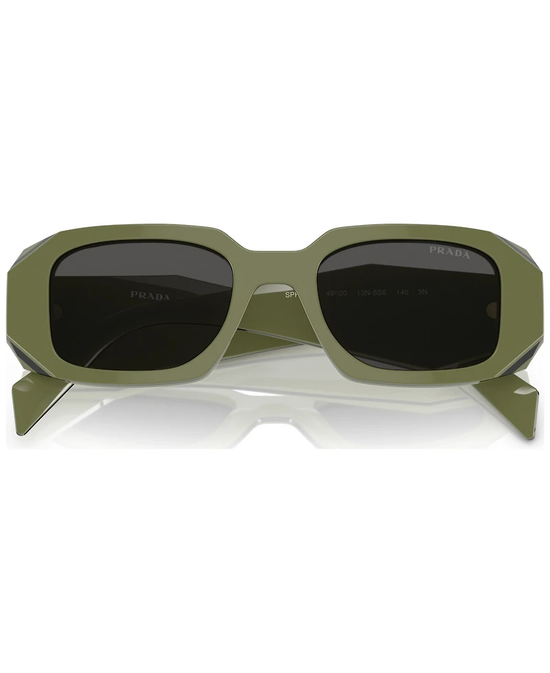 Prada Women's Symbole Rectangular Sunglasses, PR17WS