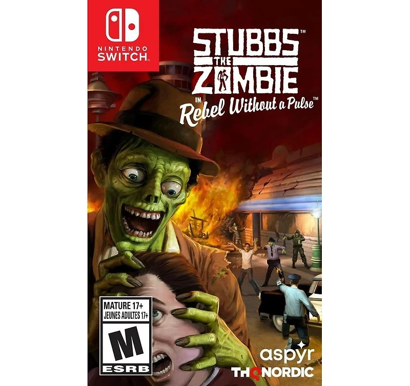 Thq Nordic Stubbs the Zombie in Rebel Without a Pulse - Nintendo Switch