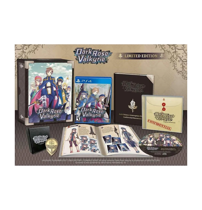 Dark Rose Valkyrie (Limited Edition) PS4 - PlayStation Vita