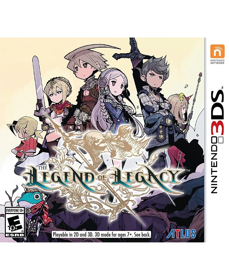 Legend of Legacy Le -Artbook & Track - Nintendo 3DS
