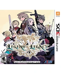 Legend of Legacy Le -Artbook & Track - Nintendo 3DS