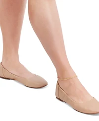 Lightweight Paperclip Link Chain Ankle Bracelet in 10k Gold, Created for Macy's