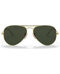 Ray-Ban Unisex Aviator Aviation Collection Sunglasses, RB3025 Aviator La 58