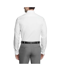 Calvin Klein Men's Refined Cotton Stretch Slim Fit Dress Shirt