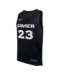 Men's Nike #23 Black Xavier Musketeers Replica Basketball Jersey