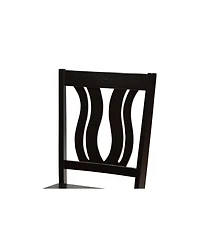 Baxton Studio Fenton Modern and Contemporary Transitional 2-Piece Finished Wood Dining Chair Set