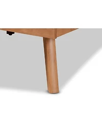 Baxton Studio Galvin Modern and Contemporary Full Size Finished Wood Platform Bed