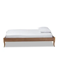 Baxton Studio Marieke Vintage French Inspired Twin Size Finished Wood Platform Bed Frame