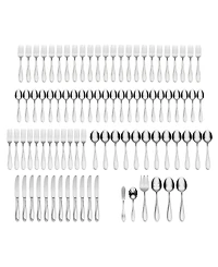 Oneida Cresta 90-Pc Flatware Set, Service for 12