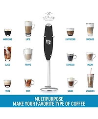 Milk Frother Whisk Handheld Electric Foam Maker with Batteries Included