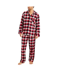Hanes Men's Flannel Plaid Pajama Set