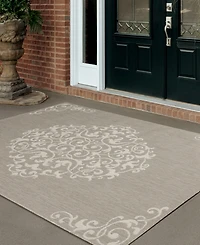 Oriental Weavers Portofino Outdoor 6649 1'10" x 7'3" Runner Area Rug