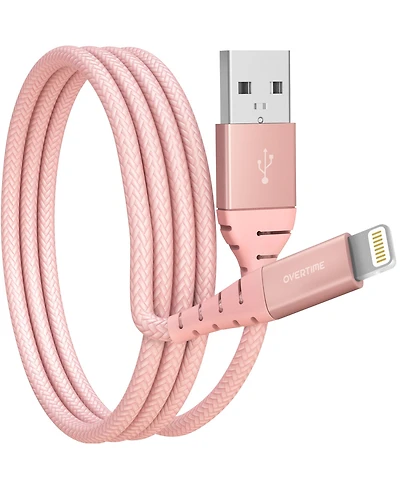 Overtime Apple MFi Certified iPhone 11/Xr/Se/10/8 6ft Charging Cable | Usb to Lightning Cable for iPhone