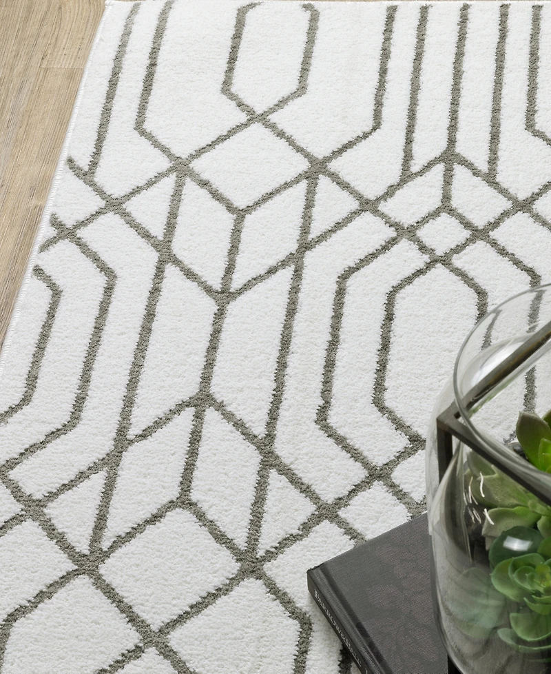 Oriental Weavers Montecito 4158W 6'7" x 9'6" Area Rug