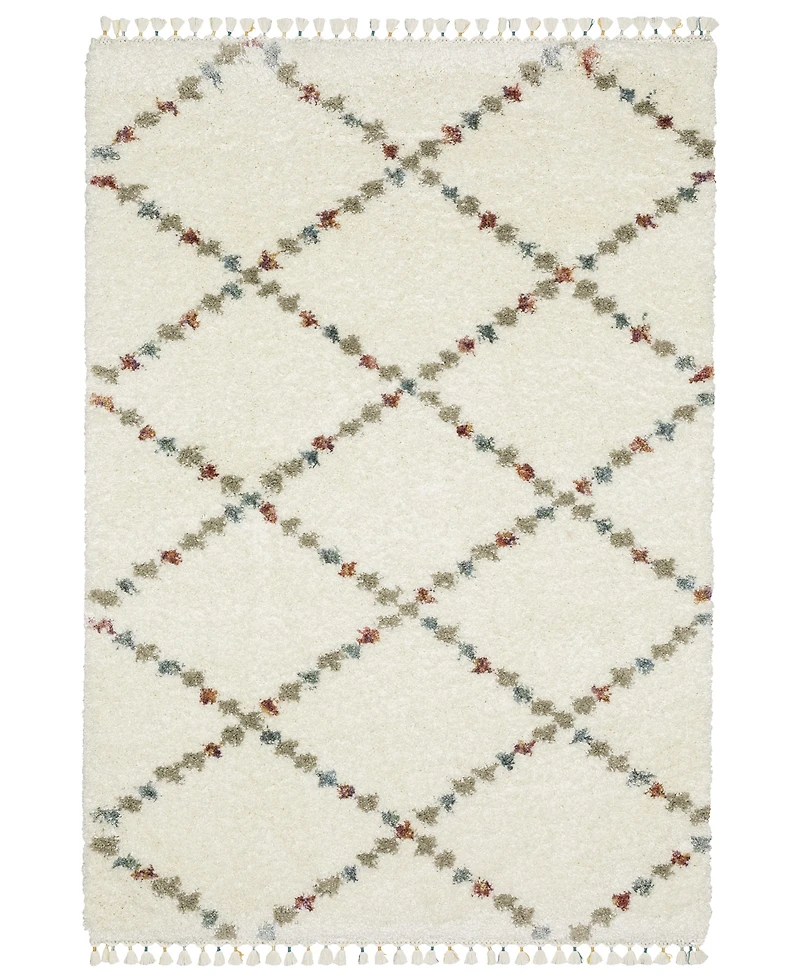 Oriental Weavers Axis AX08A 3'10" x 5'5" Area Rug