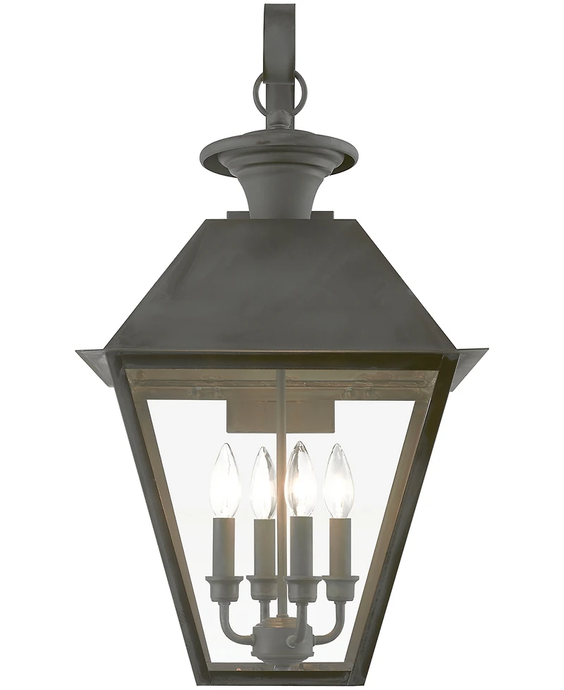 Livex Wentworth 4 Light Outdoor Extra Large Wall Lantern
