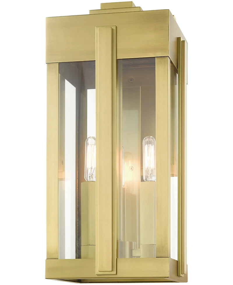 Livex Lexington 3 Light Outdoor Wall Lantern