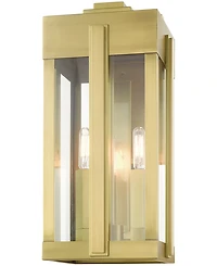 Livex Lexington 3 Light Outdoor Wall Lantern