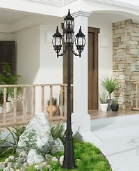 Livex Frontenac 4 Light Outdoor Post Light