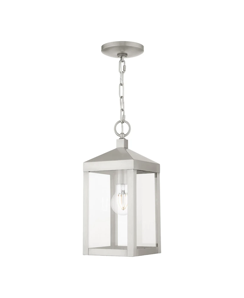 Livex Nyack 1 Light Outdoor Pendant Lantern