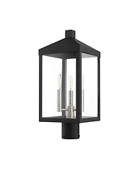 Livex Nyack 3 Light Outdoor Post Top Lantern