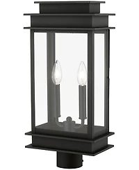 Livex Princeton 2 Light Outdoor Large Post Top Lantern